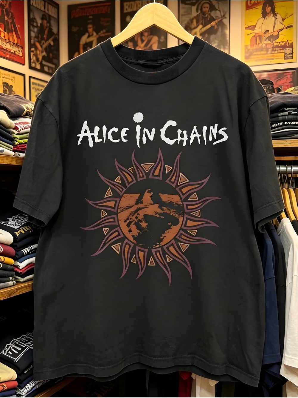 Alice in Chains Dirt Band Men’s Black T-shirt